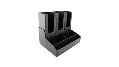 BAR CADDY MULTI-PURPOSE ORGANISER W/ CUP HOLDER